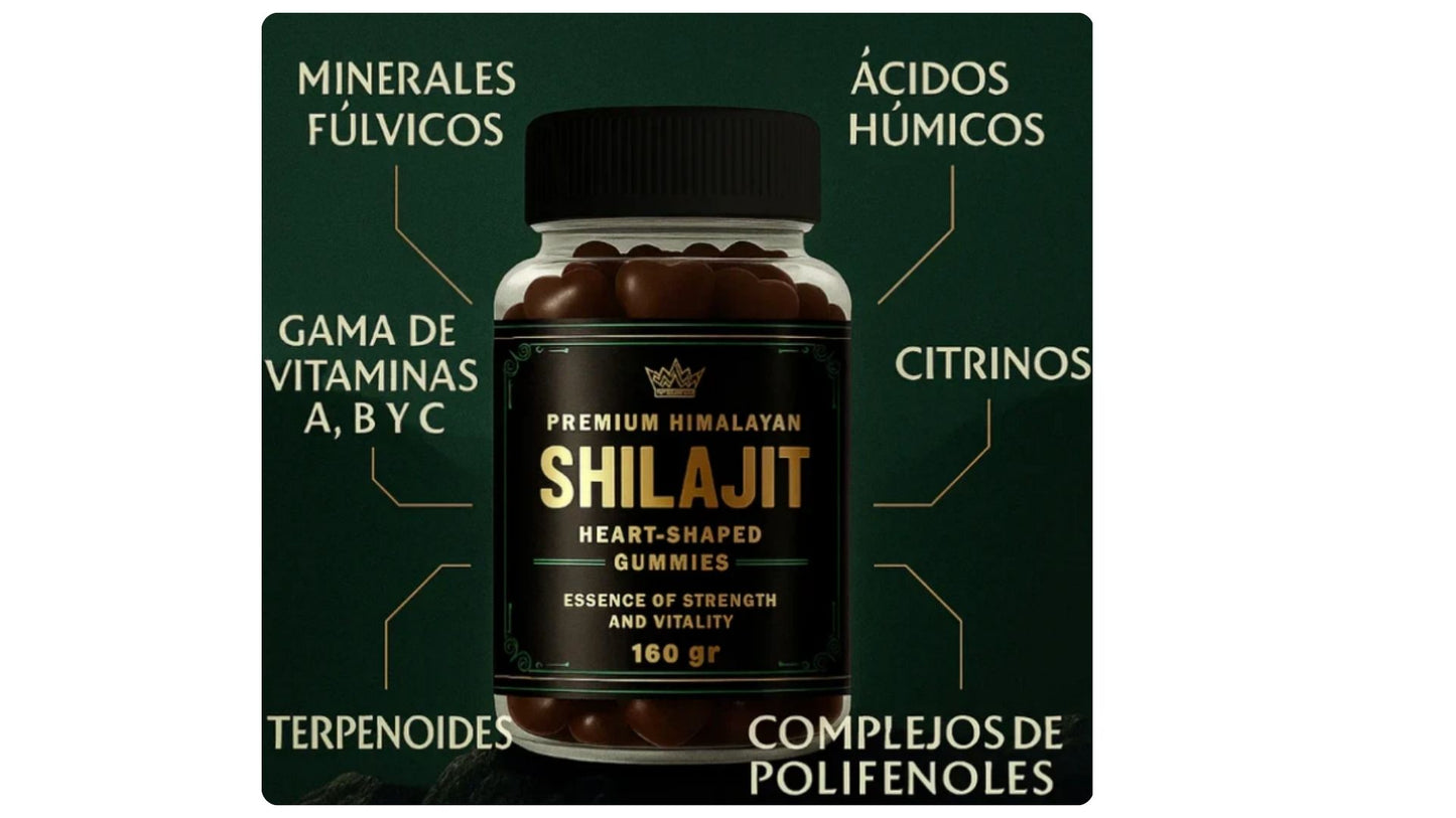 Body Wase I Gominolas de Shilajit Puro
