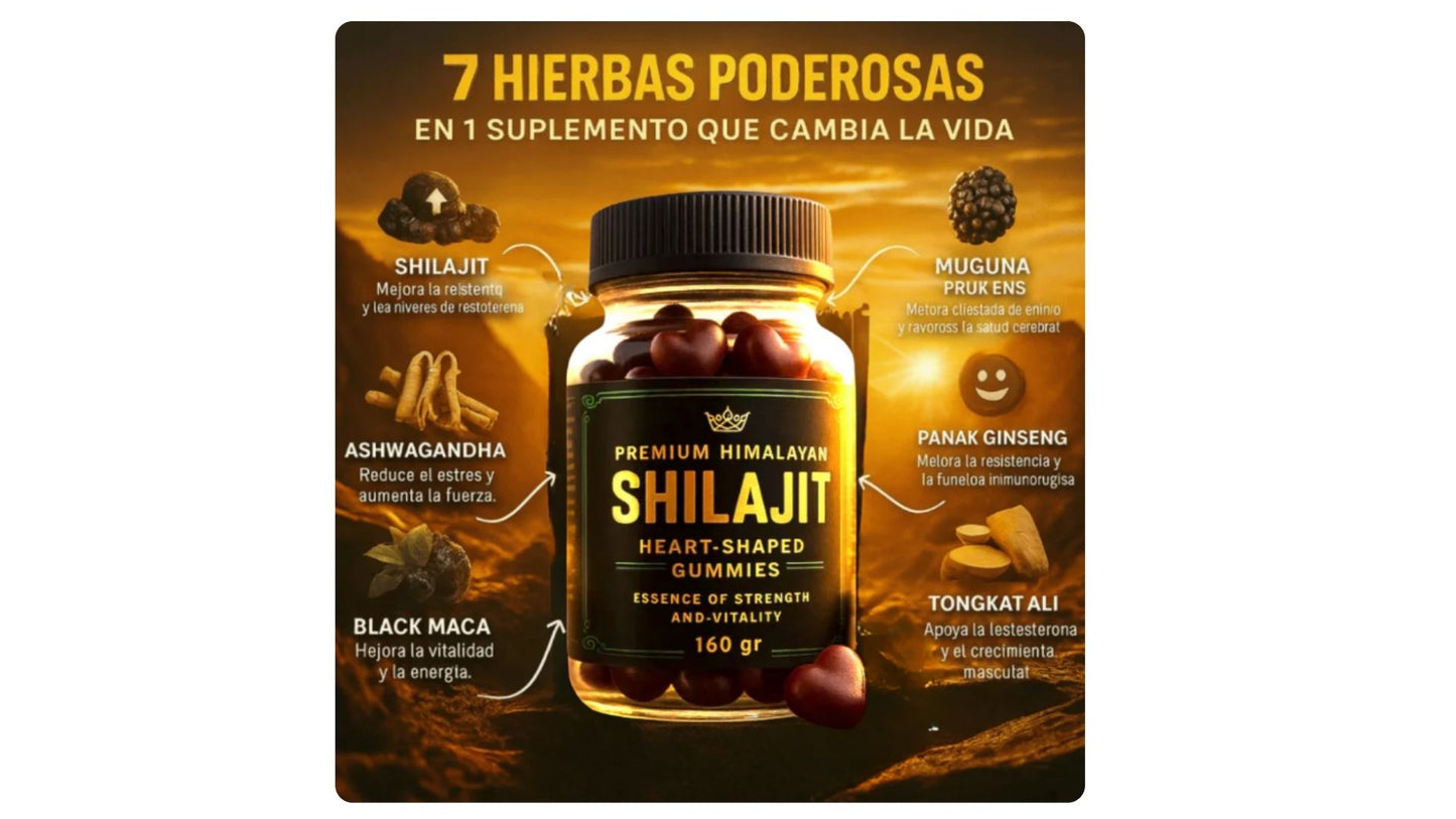 Body Wase I Gominolas de Shilajit Puro